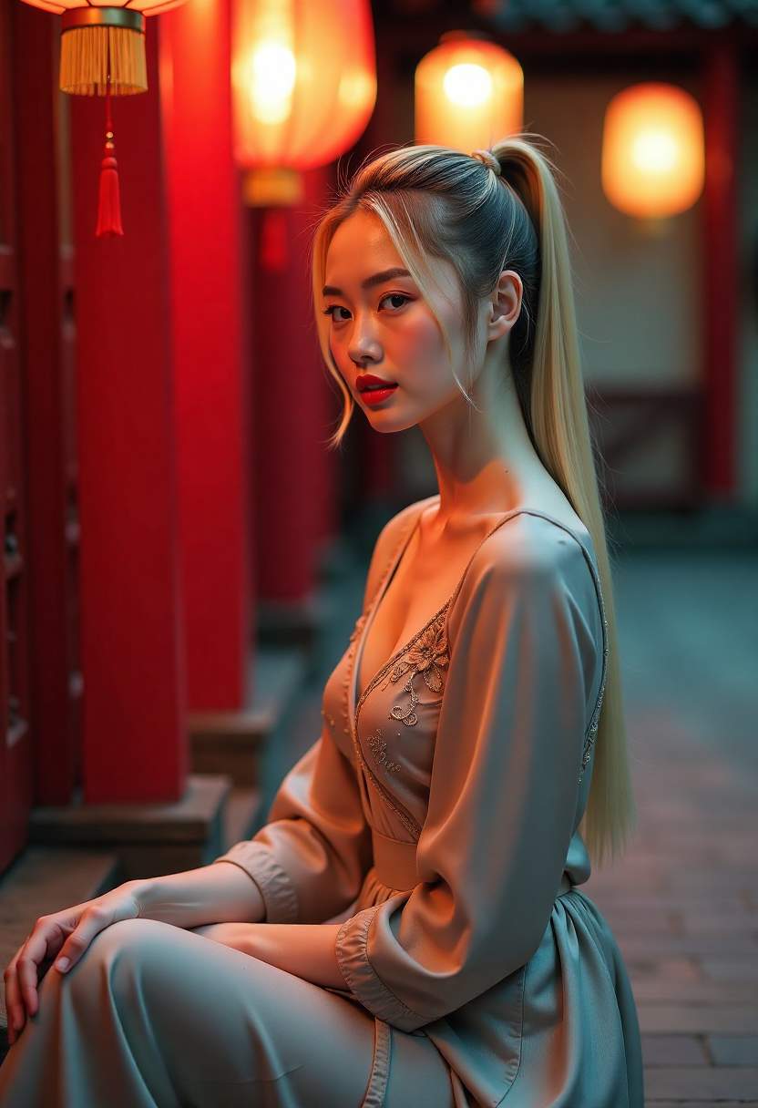 美奈子工作剧照